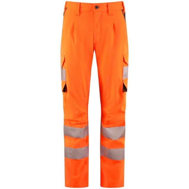 Leo Workwear WINSWELL Leo EcoViz Womens Lightweight Polyester Stretch Cargo Trouser