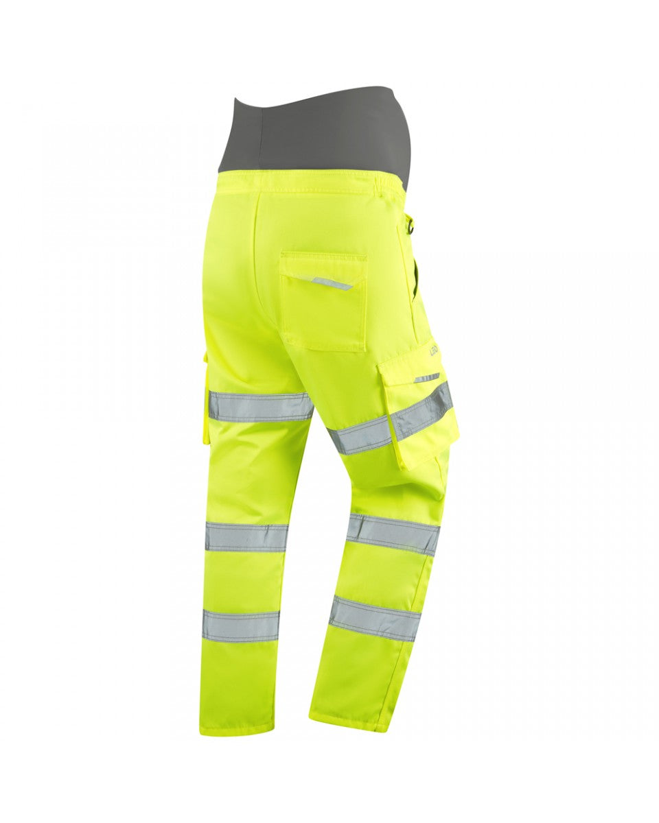 Leo Workwear VERITY Leo EcoViz Poly/Cotton Maternity Cargo Trouser
