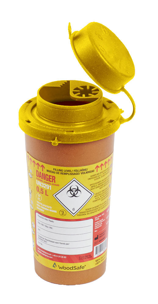 Beeswift Woodsafe Sharps Bin