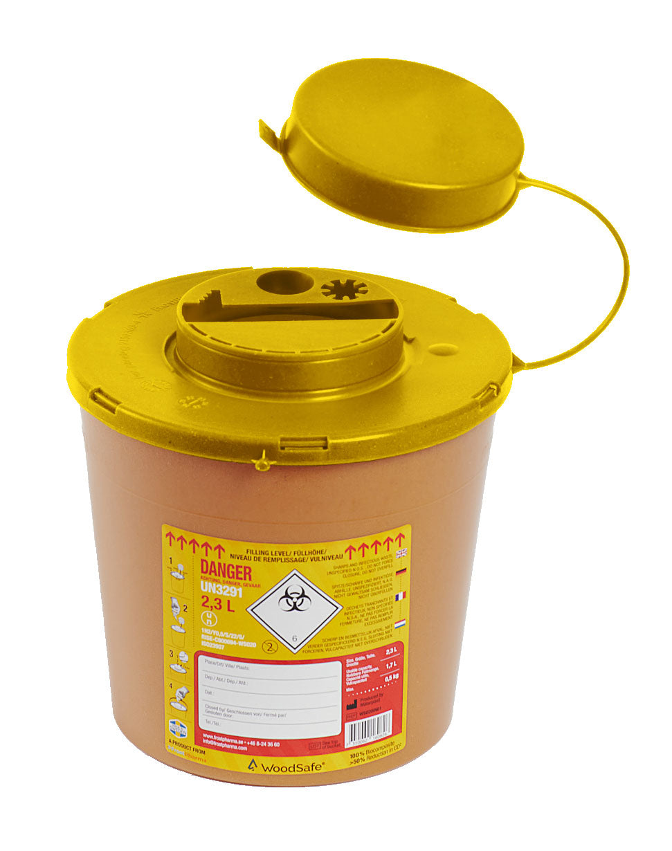 Beeswift Woodsafe Sharps Bin