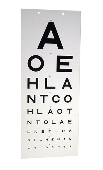Beeswift Eye Test Chart Tr/917