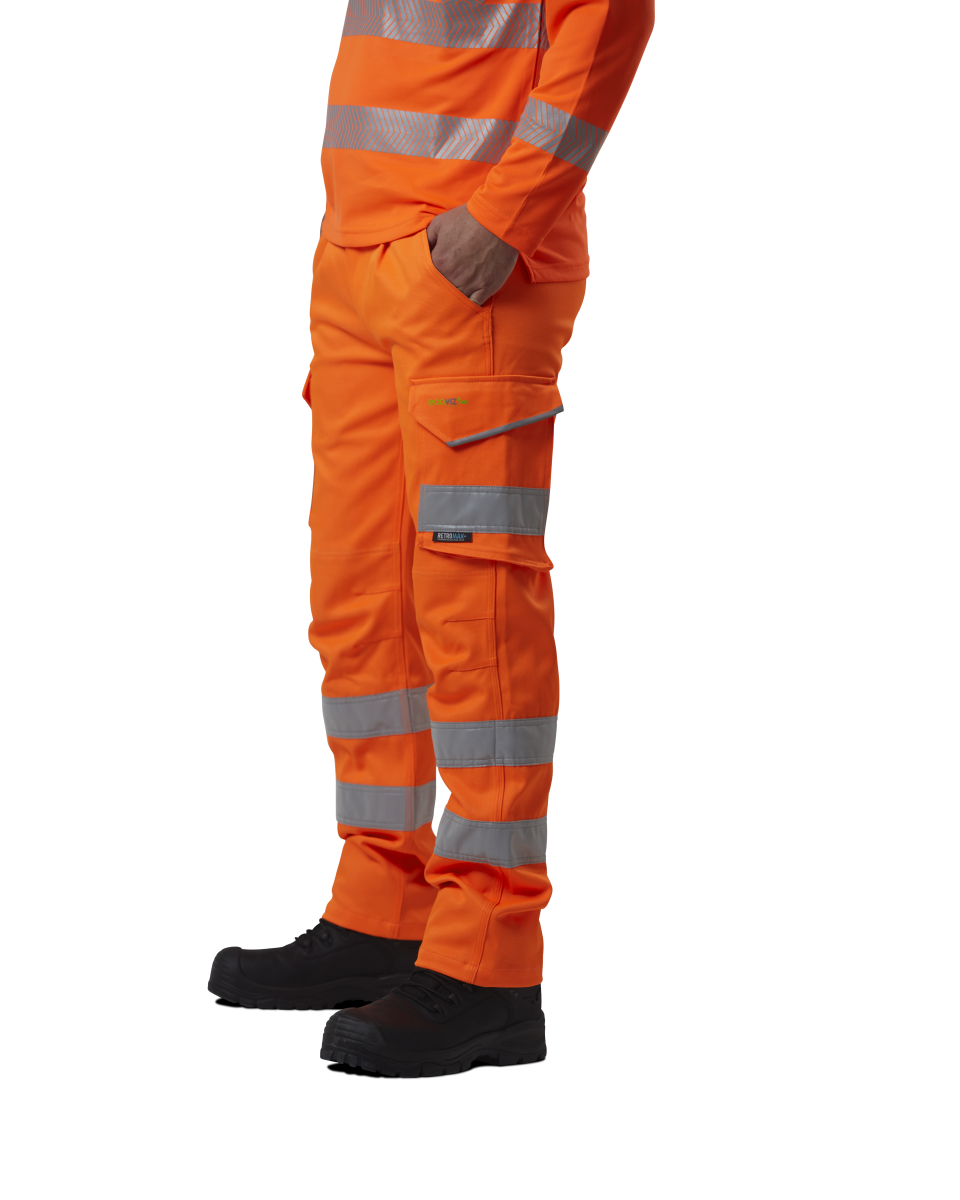 Leo Workwear KINGFORD Leo EcoViz Stretch Cargo Trouser