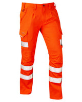 Leo Workwear KINGFORD Leo EcoViz Stretch Cargo Trouser