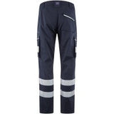 Leo Workwear WINSFORD Leo EcoViz Lightweight Polyester Stretch Cargo Trouser