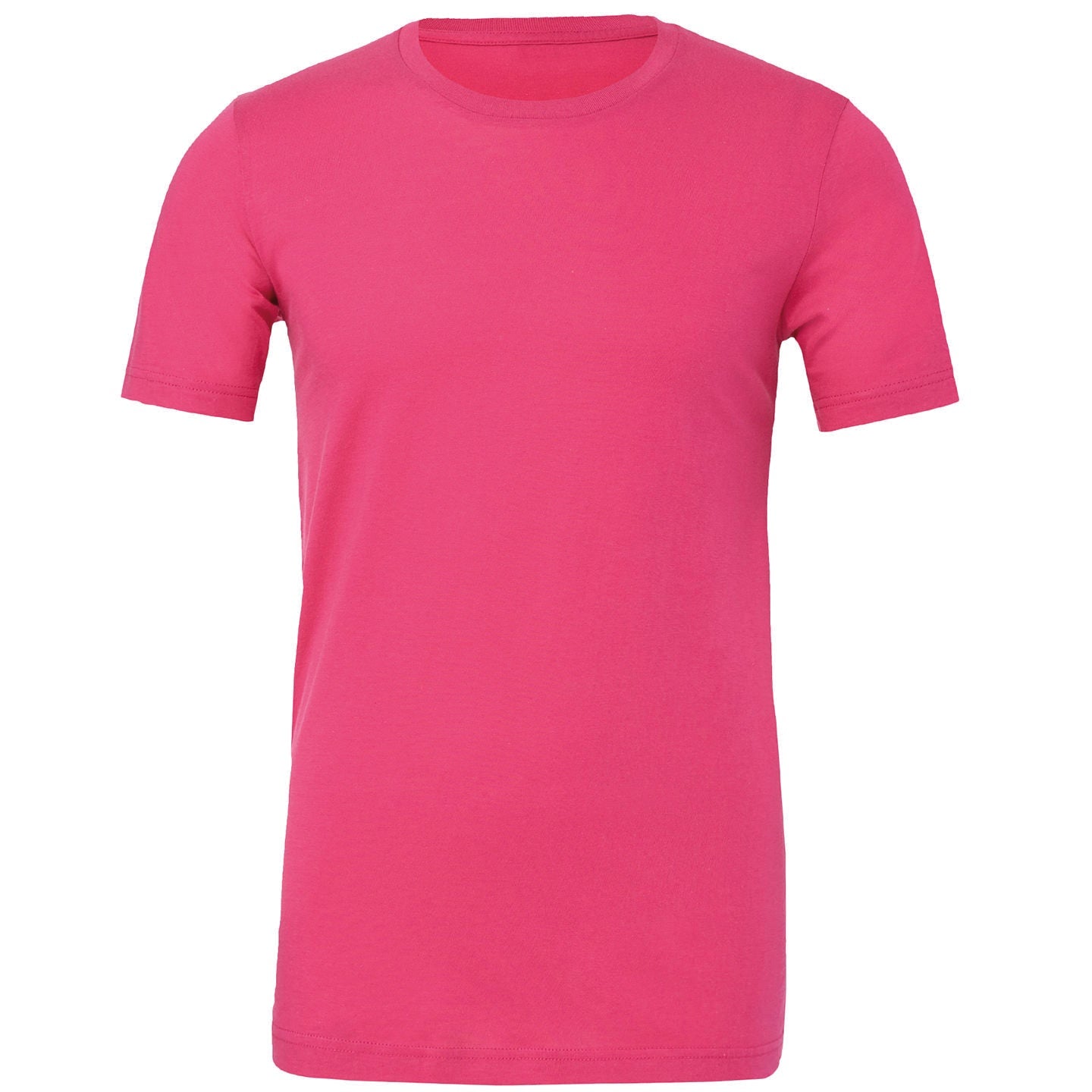Bella Canvas Unisex Jersey Crew Neck T-Shirt - Berry