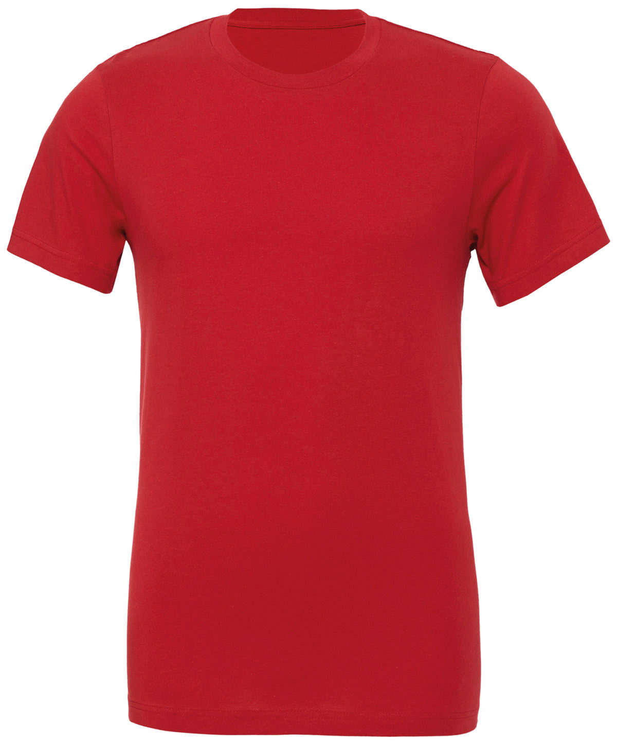 Bella Canvas Unisex Jersey Crew Neck T-Shirt - Canvas Red