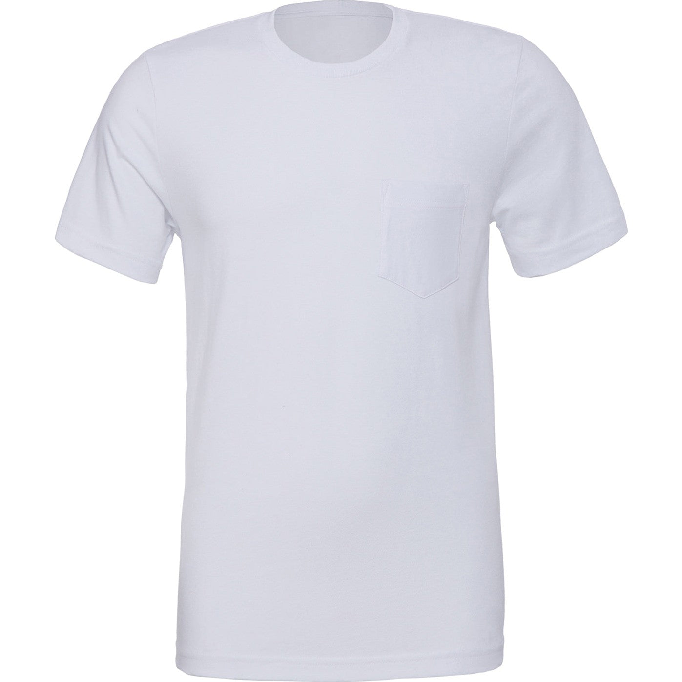 Bella Canvas Unisex Jersey Crew Neck T-Shirt - Silver