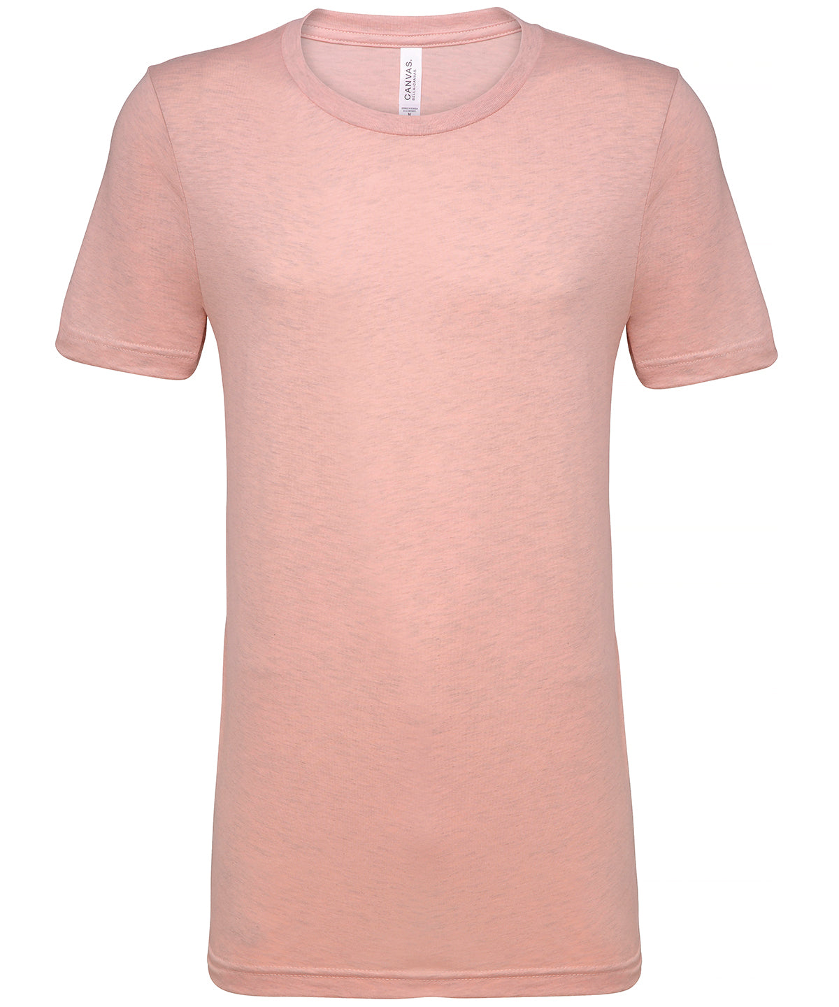 Bella Canvas Unisex Heather Cvc Short Sleeve T-Shirt - Heather Prism Peach