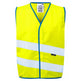 Leo Workwear NEONSTARS Leo EcoViz Childrens Waistcoat (EN 17353)