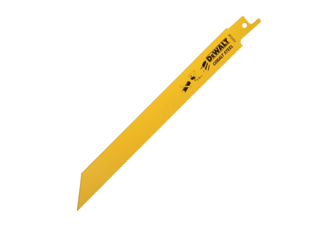 DEWALT Bi-Metal Reciprocating Blade for Metal 203mm x 14 TPI (Pack 5)