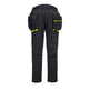 Portwest DX4 Detachable Holster Pocket Softshell Trousers #colour_black