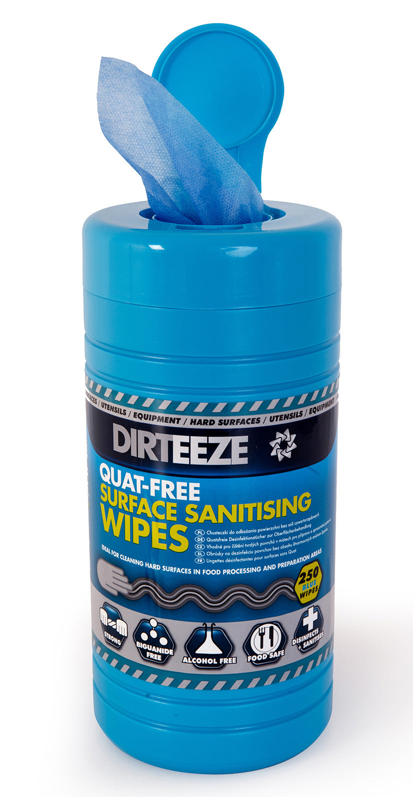 Beeswift Food Surface Sanitising Wipes Quat Free