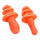 Portwest Reusable TPR Ear Plugs (50 Pairs) #colour_orange