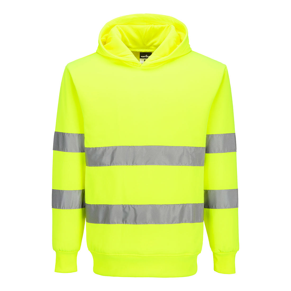 Portwest ES304 ES1 Essential Hi-Vis Hooded Sweatshirt #colour_yellow
