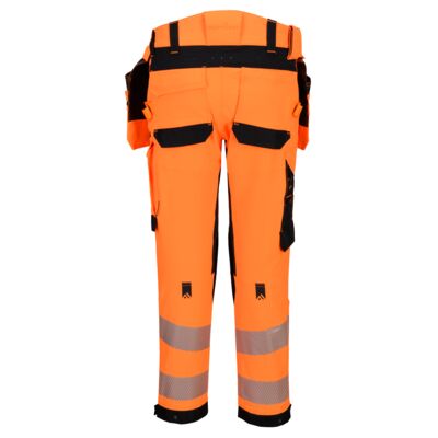 Portwest EV4 Hi-Vis Stretch Detachable Holster Class 2 Trousers