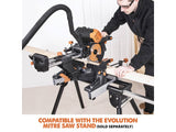 Evolution R255SMS-DB+ Multi-Material Sliding Mitre Saw 255mm 2000W 240V