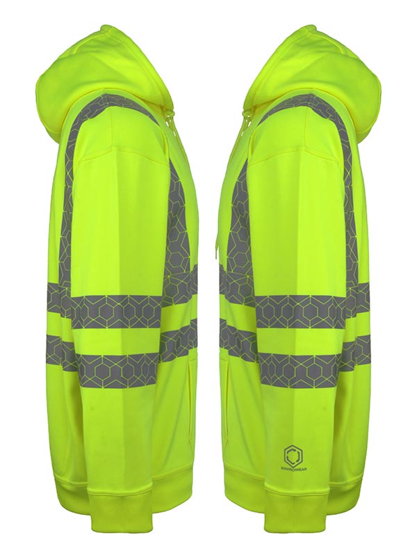 Beeswift Envirowear Recyclable Hi-Vis Hoodie