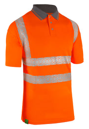 Beeswift Envirowear Recyclable Hi-Vis Polo Shirt