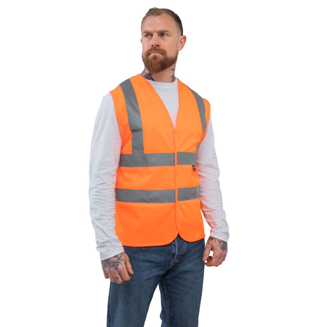 Espro High Visibility Waistcoat Velcro Fastening EN20471