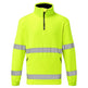 Portwest Hi-Vis 1/2 Zip Fleece