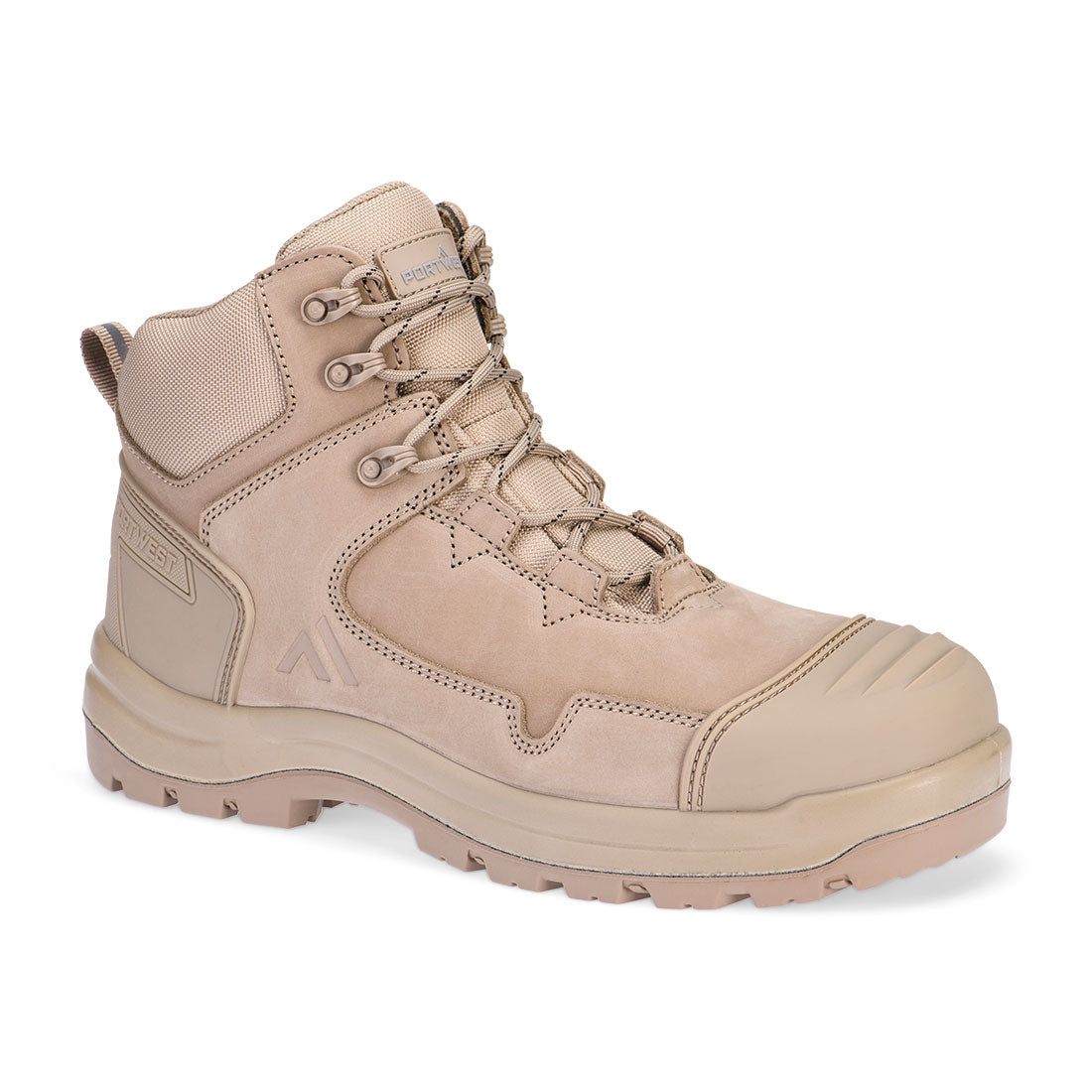 Portwest FD04 Composite Nubuck Leather Mid Boot S3S HRO SR FO SC LG