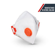JSP Respair Model X P3 Fold Flat Mask - Box of 10 (Manufactured in UK)