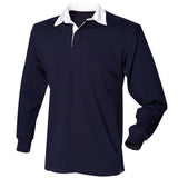 Front Row Kids Long Sleeve Plain Rugby Shirt