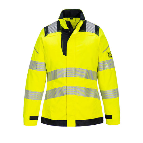 Portwest PW3 FR Hi-Vis Women's Work Jacket #colour_yellow-black