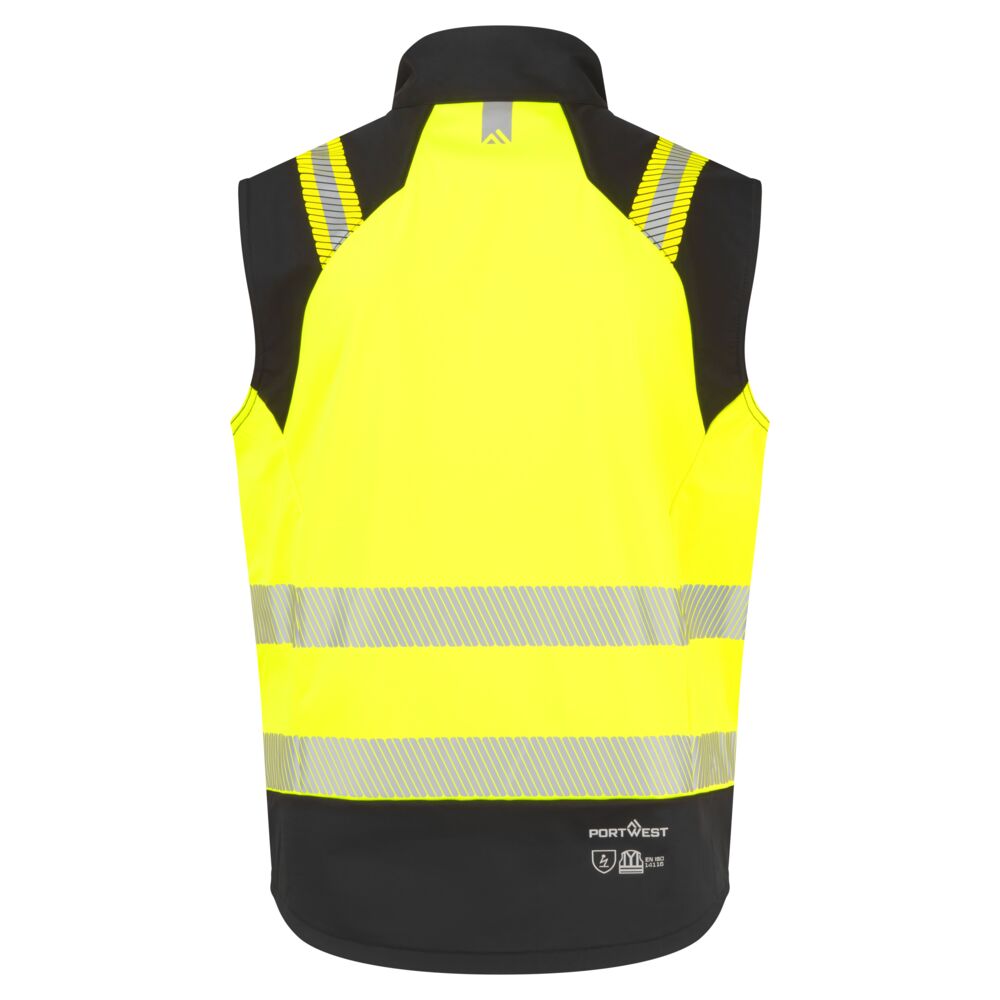 Portwest PW3 Modaflame Softshell Hi-Vis FR Gilet