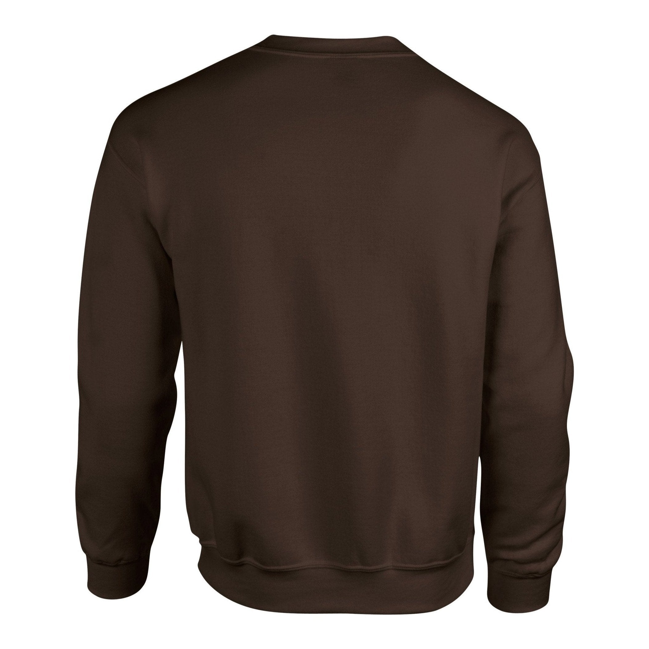 Gildan Heavy Blend Adult Crew Neck Sweatshirt - Dark Chocolate