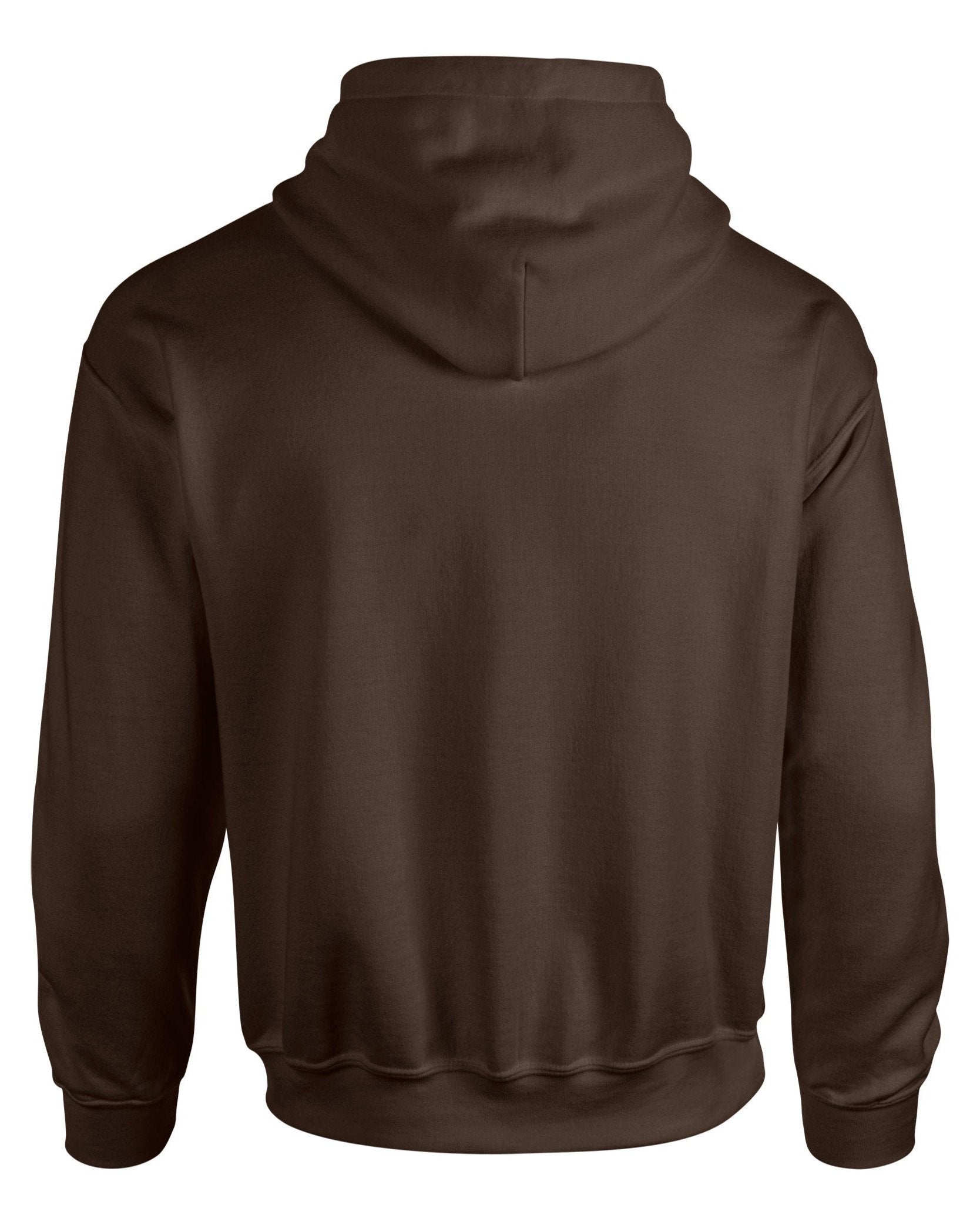 Gildan Heavy Blend Hooded Sweatshirt Dark Chocolate GS Workwear