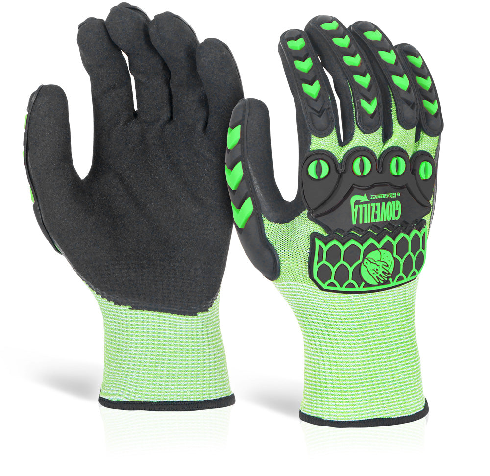 Beeswift Glovezilla Foam Nitrile Coated Glove
