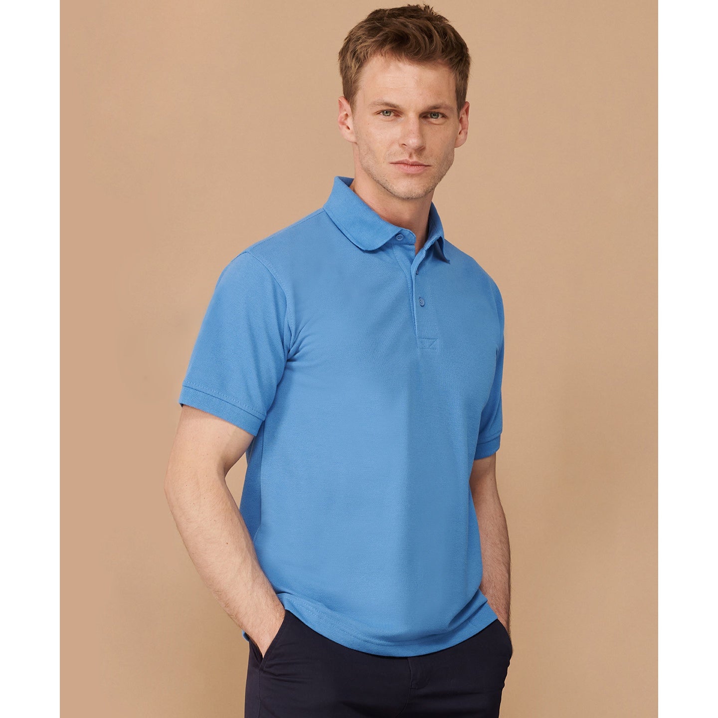 Henbury 65/35 Classic Piqué Polo Shirt - Black*