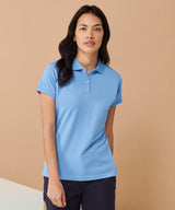 Henbury Women's Coolplus® Polo Shirt - Bright Pink