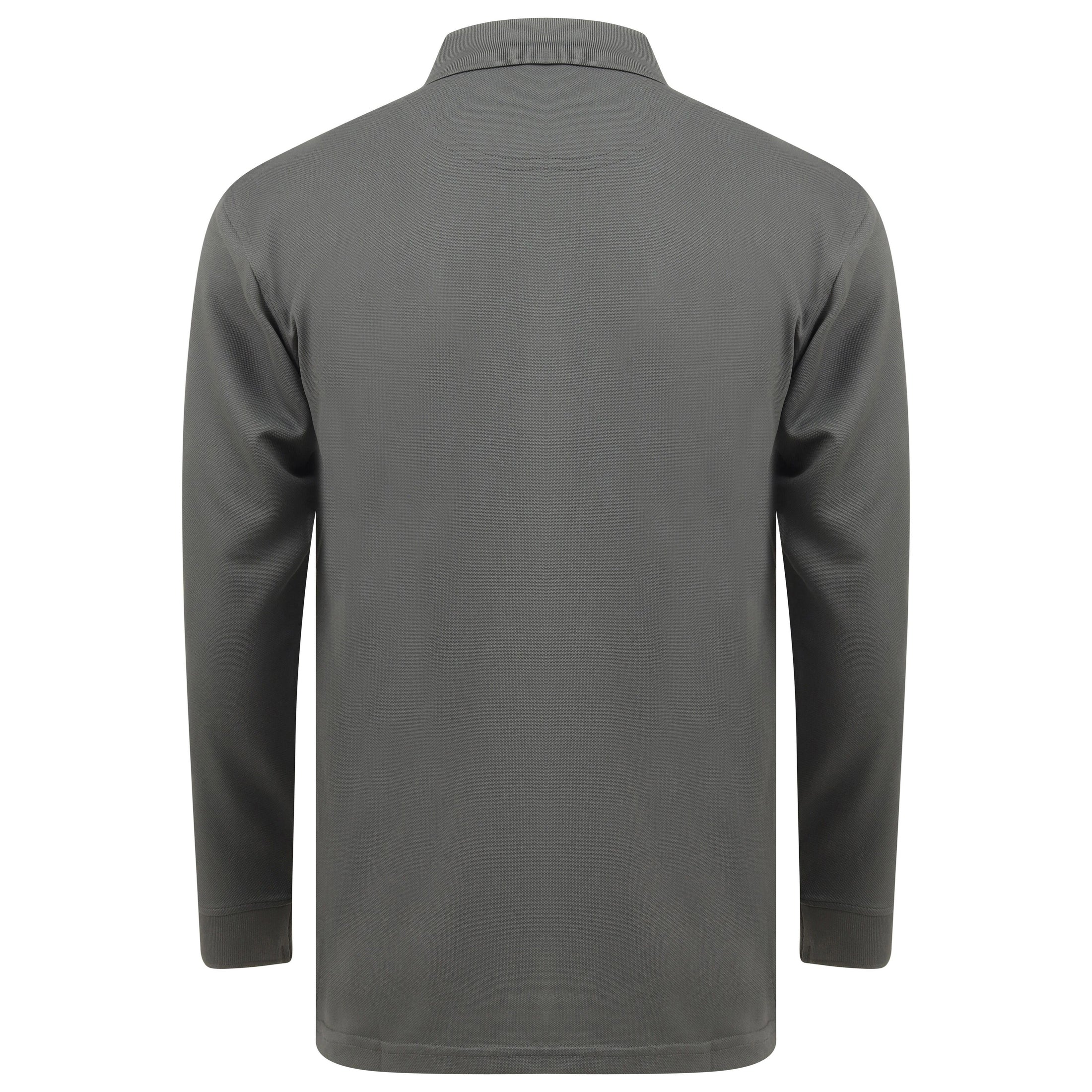 Henbury Long Sleeve Coolplus® Polo Shirt