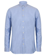 Henbury Modern Long Sleeve Oxford Shirt