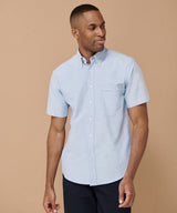 Henbury Short Sleeve Classic Oxford Shirt