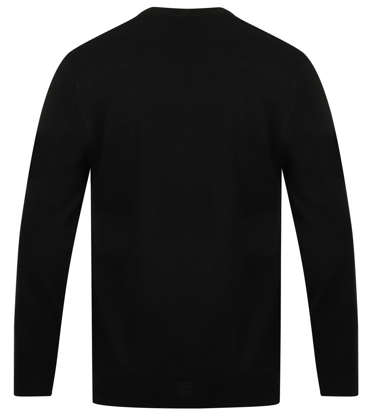 Henbury Cashmere Touch Acrylic V-Neck Jumper