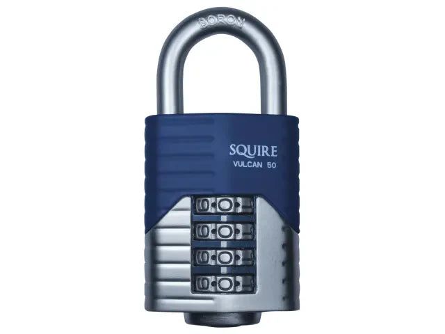 Squire Vulcan Open Boron Shackle Combination Padlock 40mm