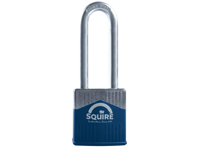 Squire Warrior High-Security Long Shackle Padlock 45mm