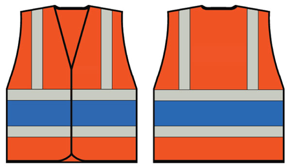 Beeswift Wceng Vest With Royal Band