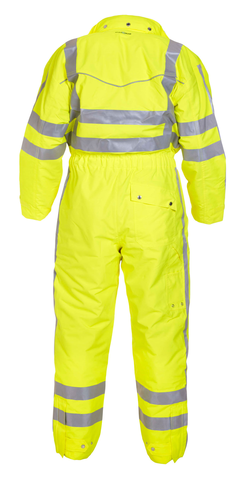 Beeswift Uelsen Sns Hi Vis Waterproof Quilted Coverall