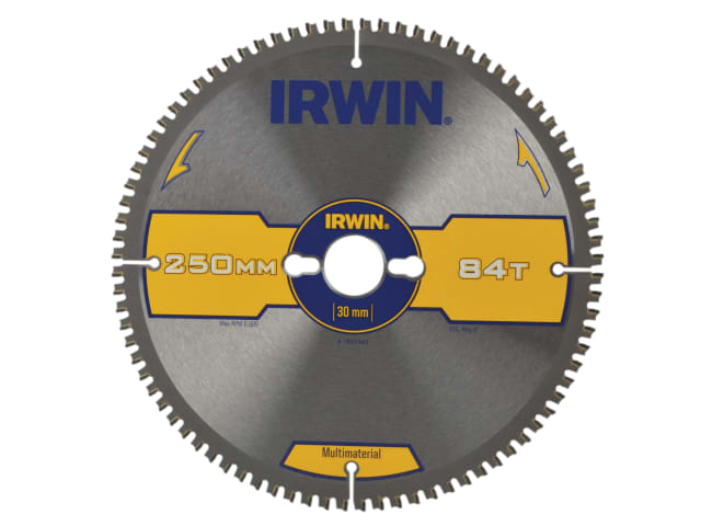 IRWIN® Multi Material Circular Saw Blade 250 x 30mm x 84T TCG