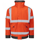 Leo Workwear CHIVENOR Leo EcoViz 4K Baffle Lined Bomber Jacket