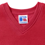 Russell Europe Kids V-Neck Sweatshirt