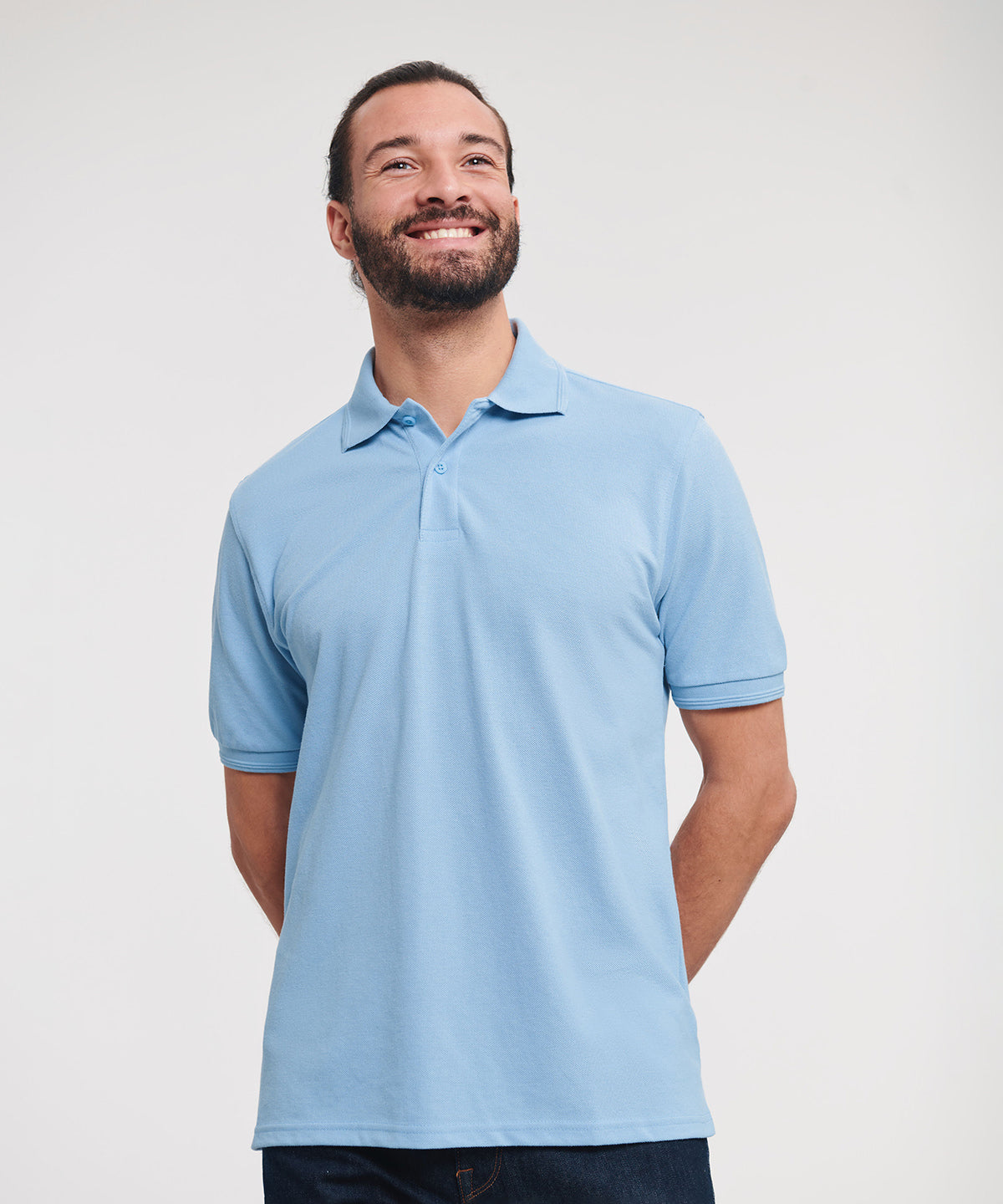 Russell Europe Hard-Wearing 60°C Wash Polo