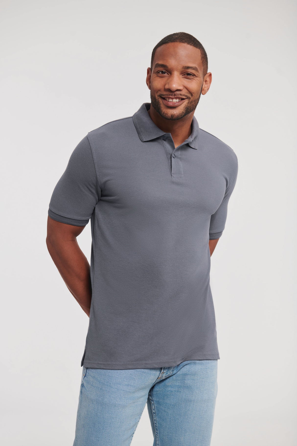 Russell Europe Hard-Wearing 60°C Wash Polo