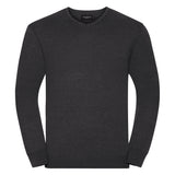 Russell Collection V-Neck Knitted Sweater