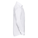 Russell Collection Long Sleeve Easycare Tailored Oxford Shirt