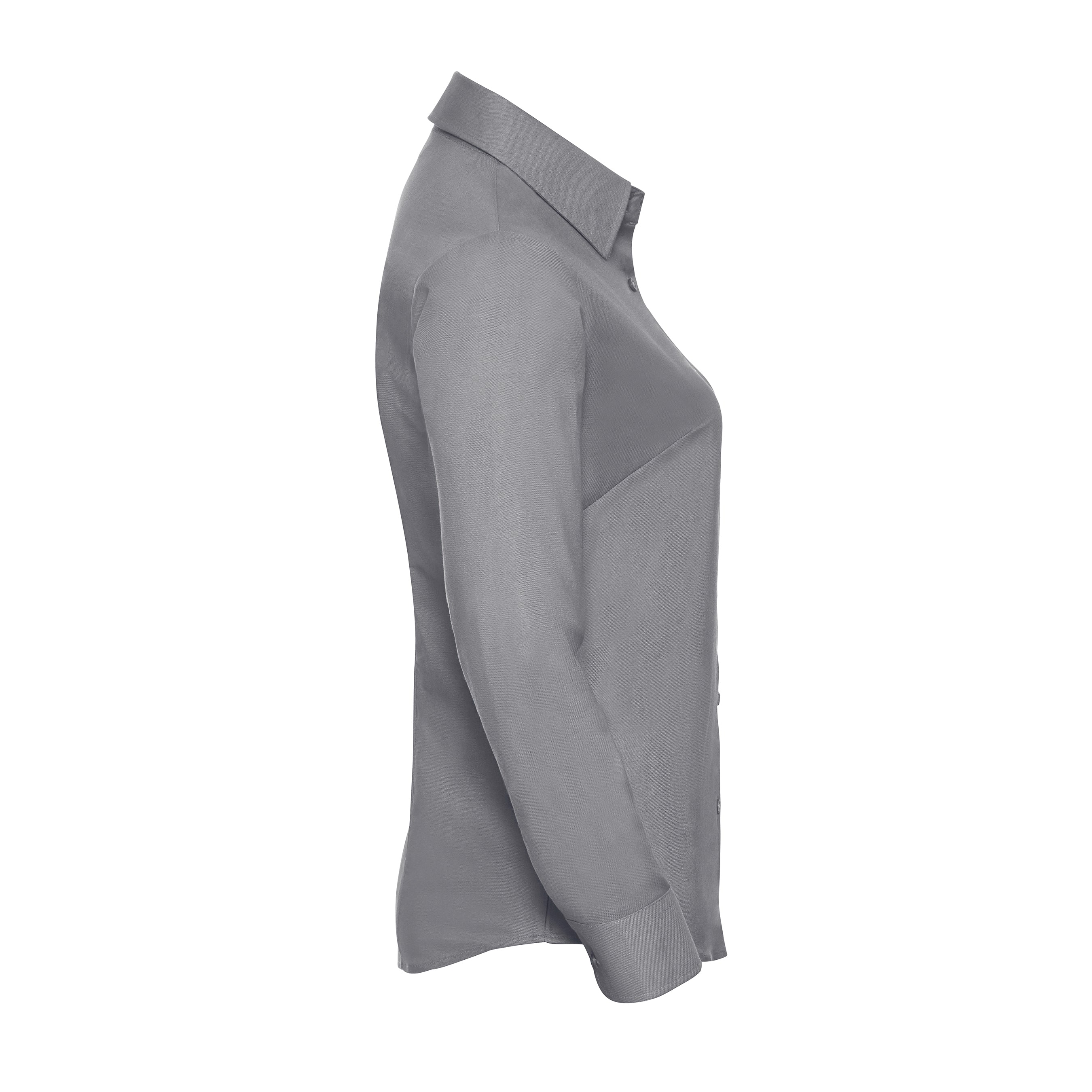 Russell Collection Women's Long Sleeve Easycare Oxford Shirt
